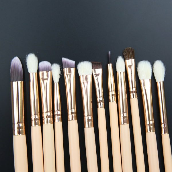 15 pcs Makeup Brushes Set- With Travel Organizer Pouch Cosmetics (Free Shipment)