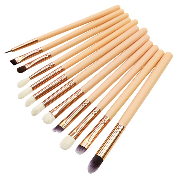 15 pcs Makeup Brushes Set- With Travel Organizer Pouch Cosmetics (Free Shipment)