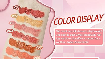 Matte Silky Texture Liquid Blusher Long Lasting Cosmetics