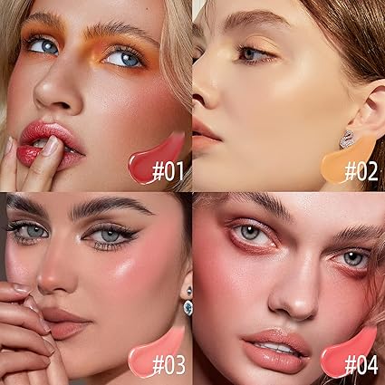 Matte Silky Texture Liquid Blusher Long Lasting Cosmetics