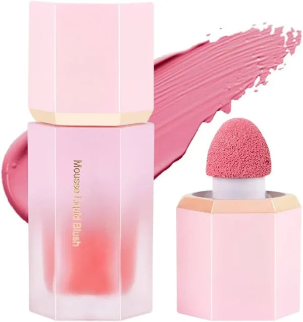 Matte Silky Texture Liquid Blusher Long Lasting Cosmetics