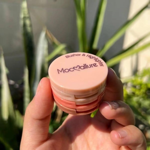 Mocallure 3 In 1 Blusher Highlighter Kit Cosmetics