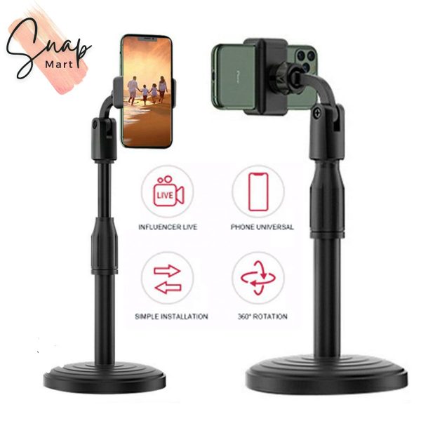 Multifunction Mobile Tripod Mini Stand Holder Adjustable Height & Angle Accessories