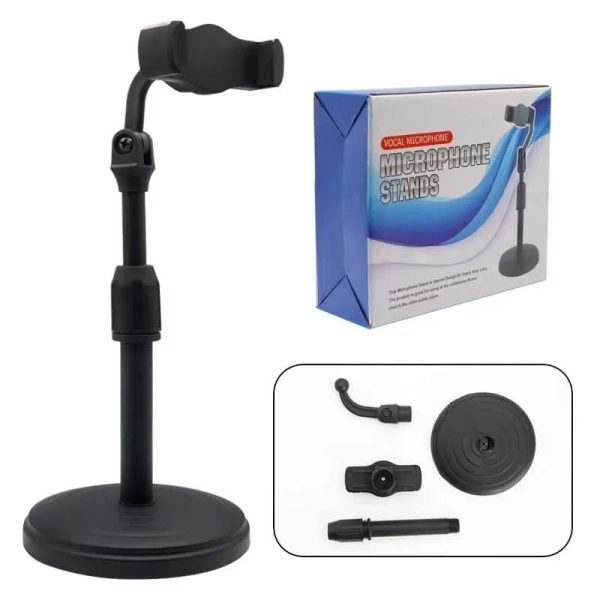Multifunction Mobile Tripod Mini Stand Holder Adjustable Height & Angle Accessories