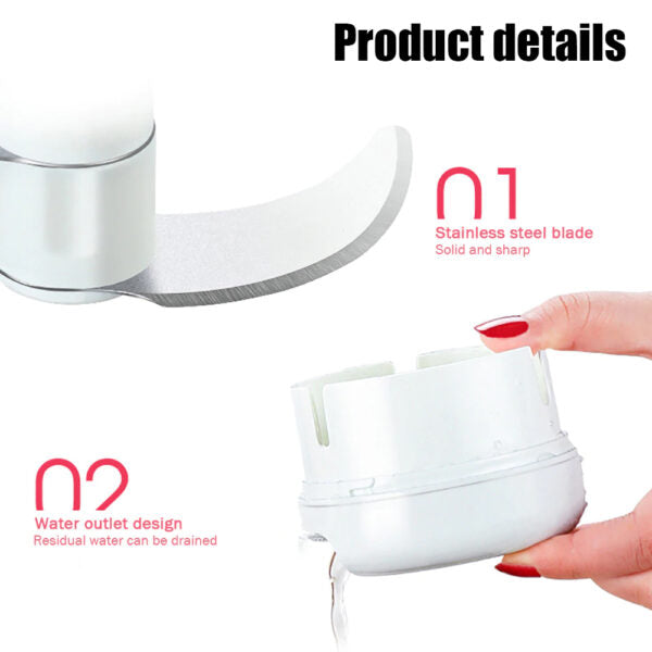 Combo Deal Garlic Tool + Mini Chopper Grinding Crusher Accessories