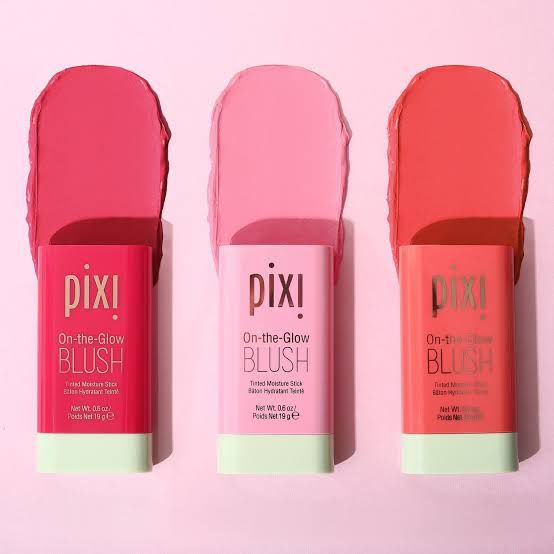 Pixi On Glow Blush Tinted For Cheeks Make Up Cosmetics
