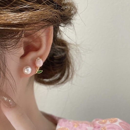 Pearl Flower Tops Jewelry