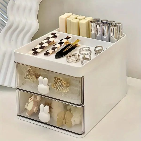 Rabbit Handle Desk Organizer- Perfect For Multiple Things Cosmetics (Free Shipment)
