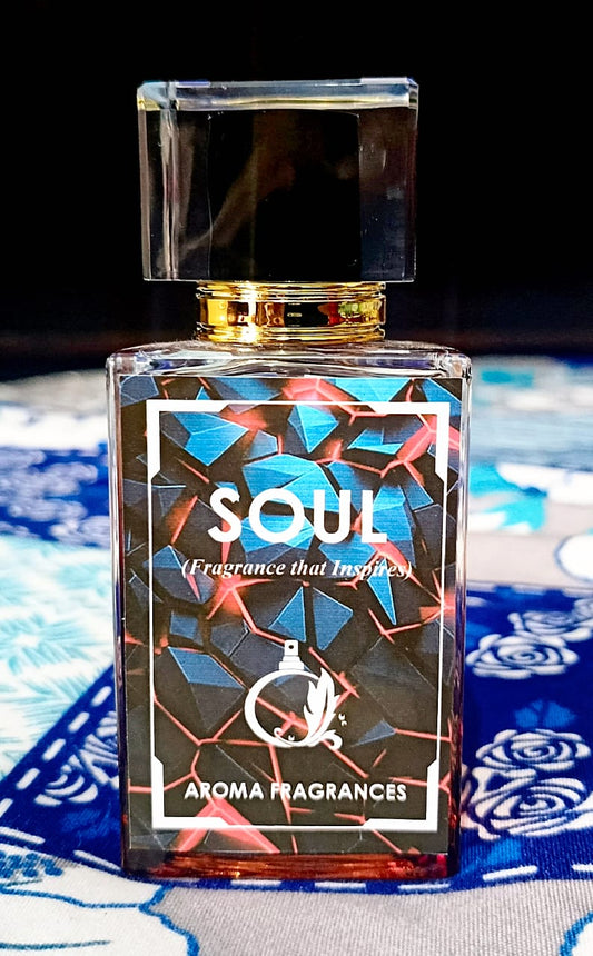 SOUL luxurious perfume featuring notes of saffron, bergamot and cedarwood Long Lasting Perfumes (Free Shipment)