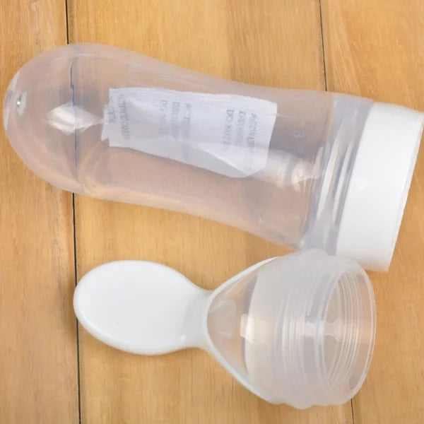 Baby Spoon Feeder – Silicone Bottle Kids (Free Shipment)