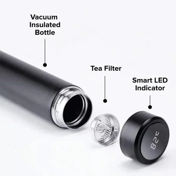Temperature Display Vacuum Insulated Water Bottle Accessories (Free Shipment)
