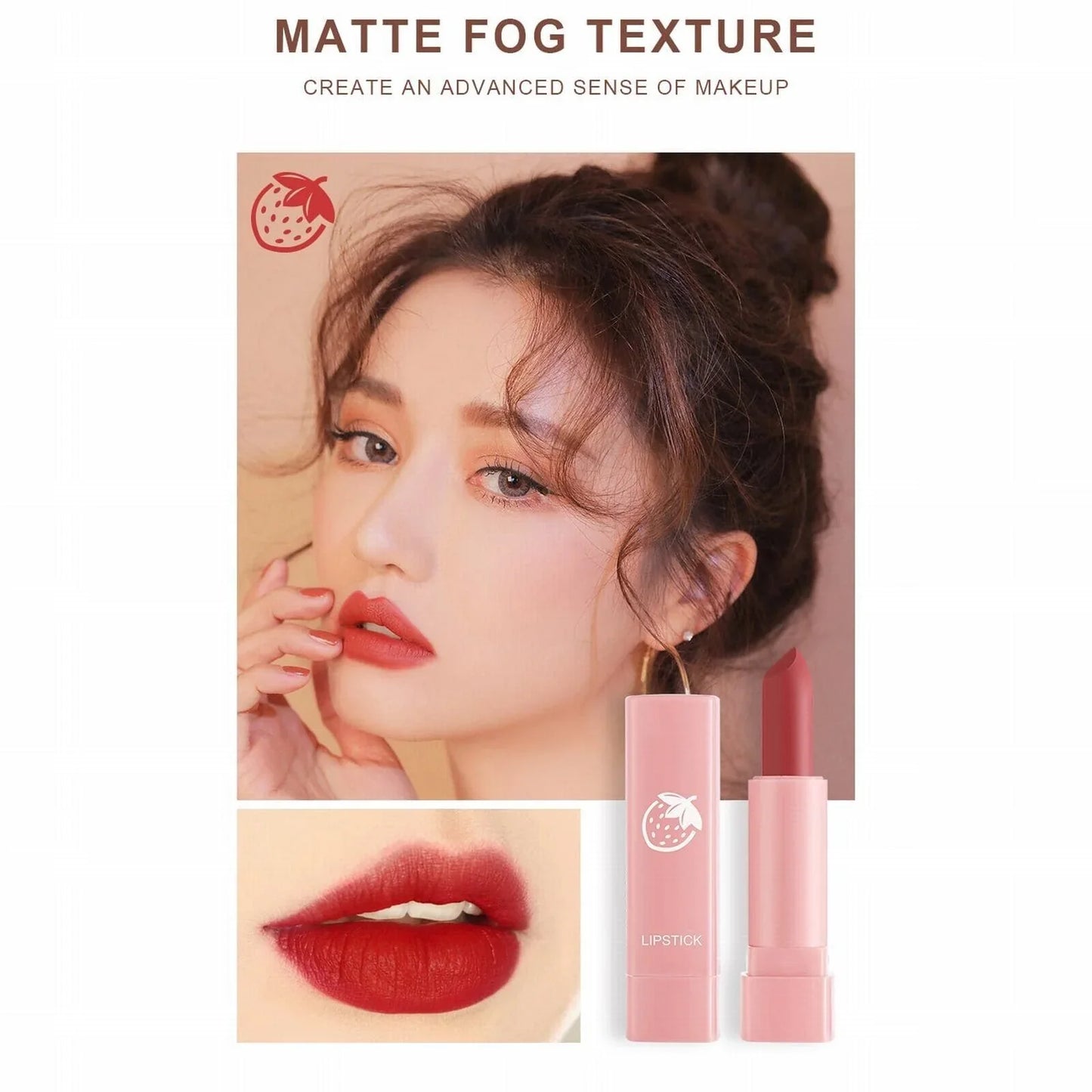 Dragon Ranee Mini Matte Lipstick Set 10 Pcs Cosmetics