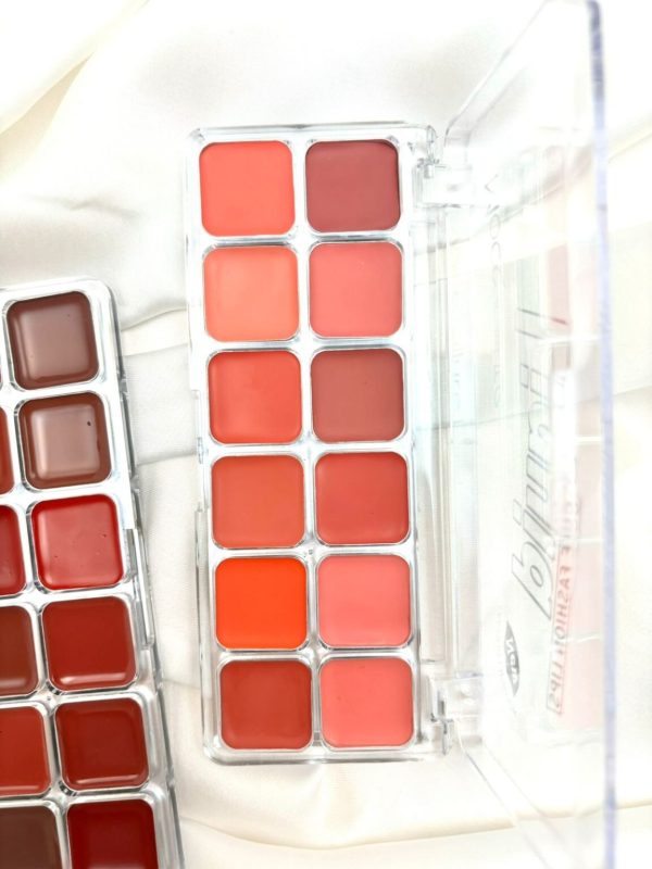 Violet Makeup Lip Cream Matte Color Lipstick Eyeshadow Palette Cosmetics (Free Shipment)