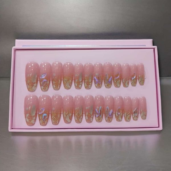 24 Pcs Black Matte Perfection – O.two.o Best Nails Cosmetics