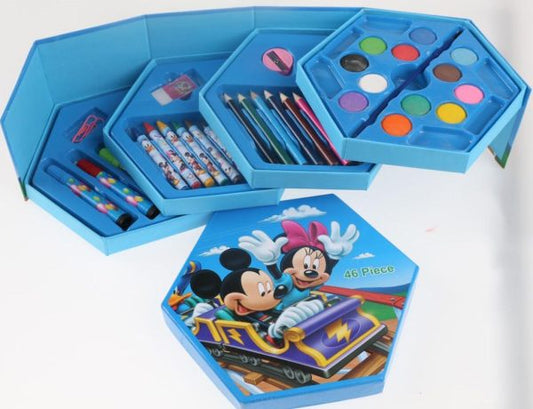 46 Pcs Painting Colour Kit For Kids (random Design Color)