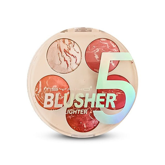 5-in-1 Professional Makeup Palette – 3D Highlighter, Blusher, Contour, Bronzer & Illuminator All-in-one Kit Cosmetics