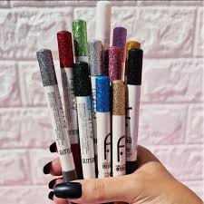 6 Glitter Eye Shadow Pencils  Vibrant Shades For Bold, Long-lasting Eye Looks