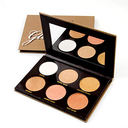 6 In 1 Miss Rose Ultimate Glow Highlighter Kit Cosmetics