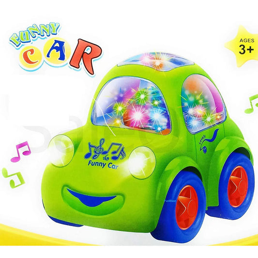 Funny Foxi Musical Car with LED Lights Toys