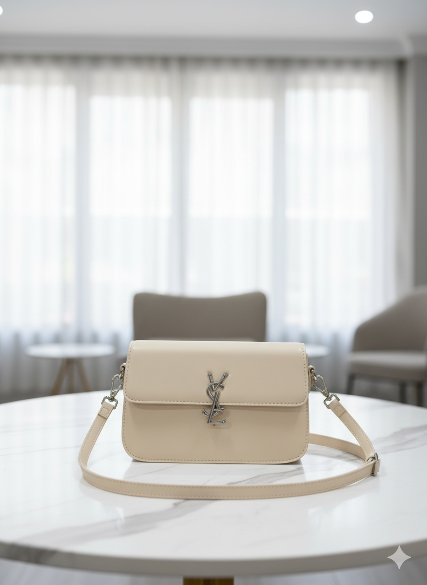 Elegance Logo Flap Shoulder / Hand Bags
