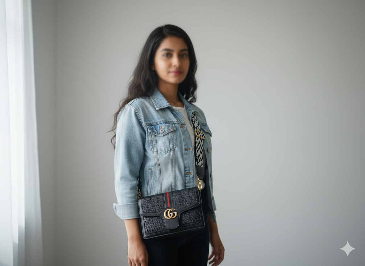 Regal Weave Signature Cross Body Bags