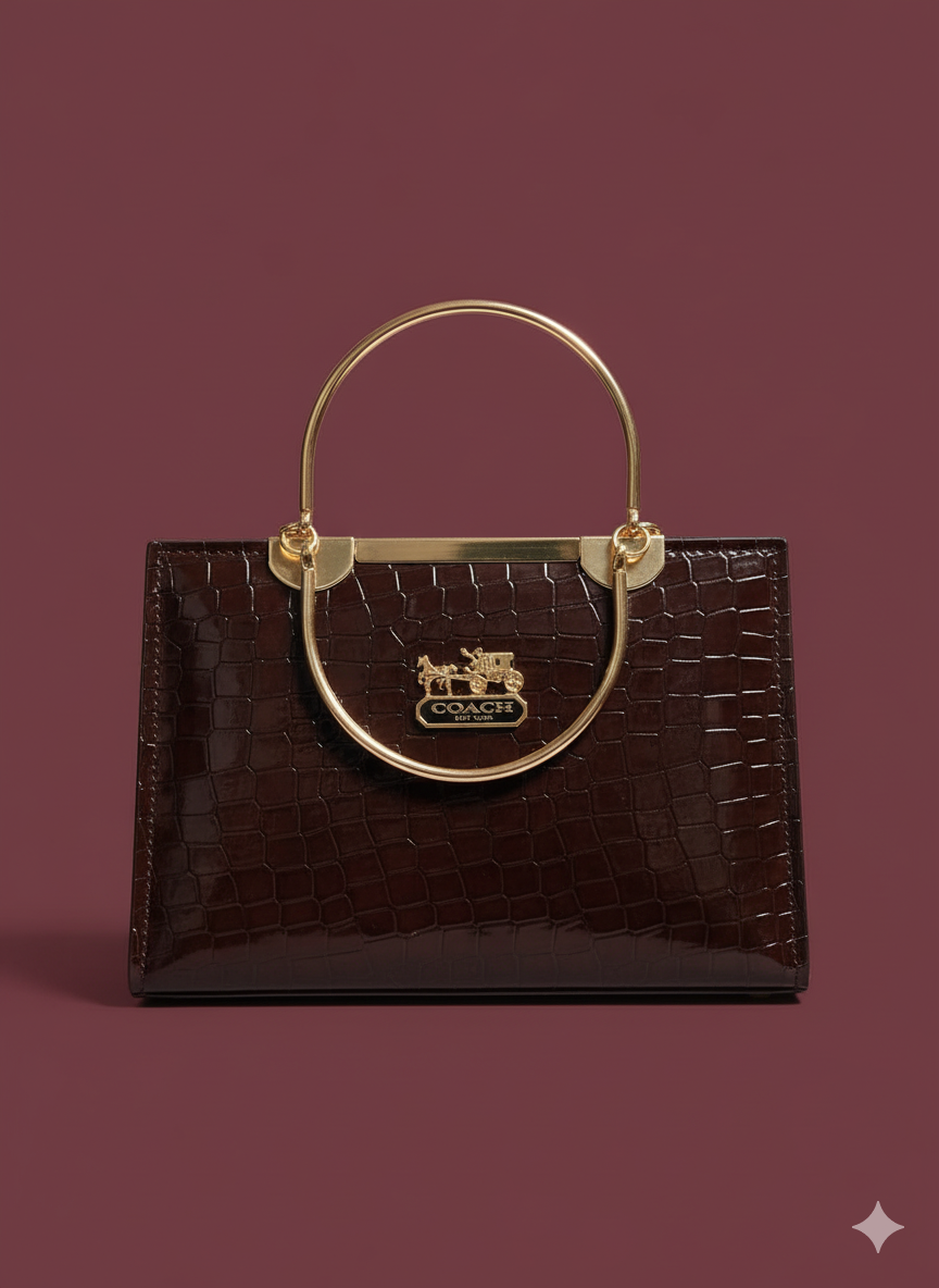 Royal Croc Charm Hand Bags