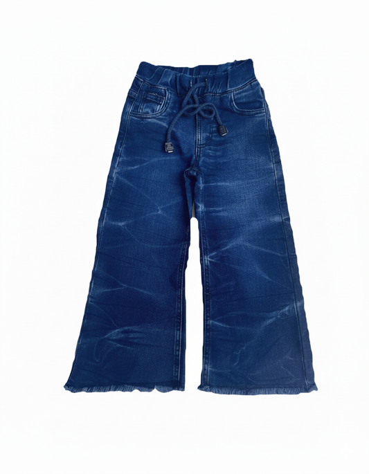 Dark Blue Flapper Jeans Girls