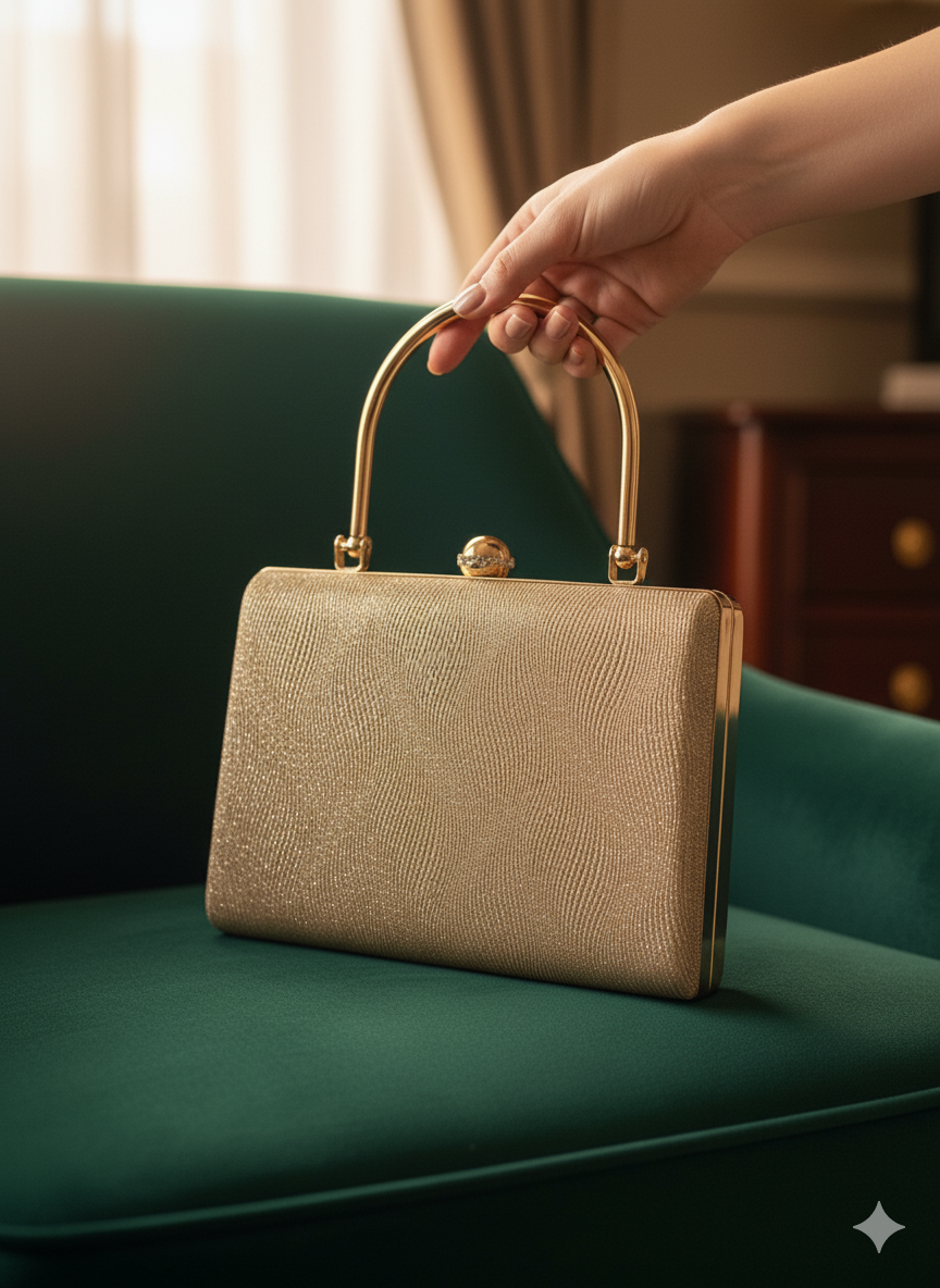 The Lumina Box Clutch / Bag