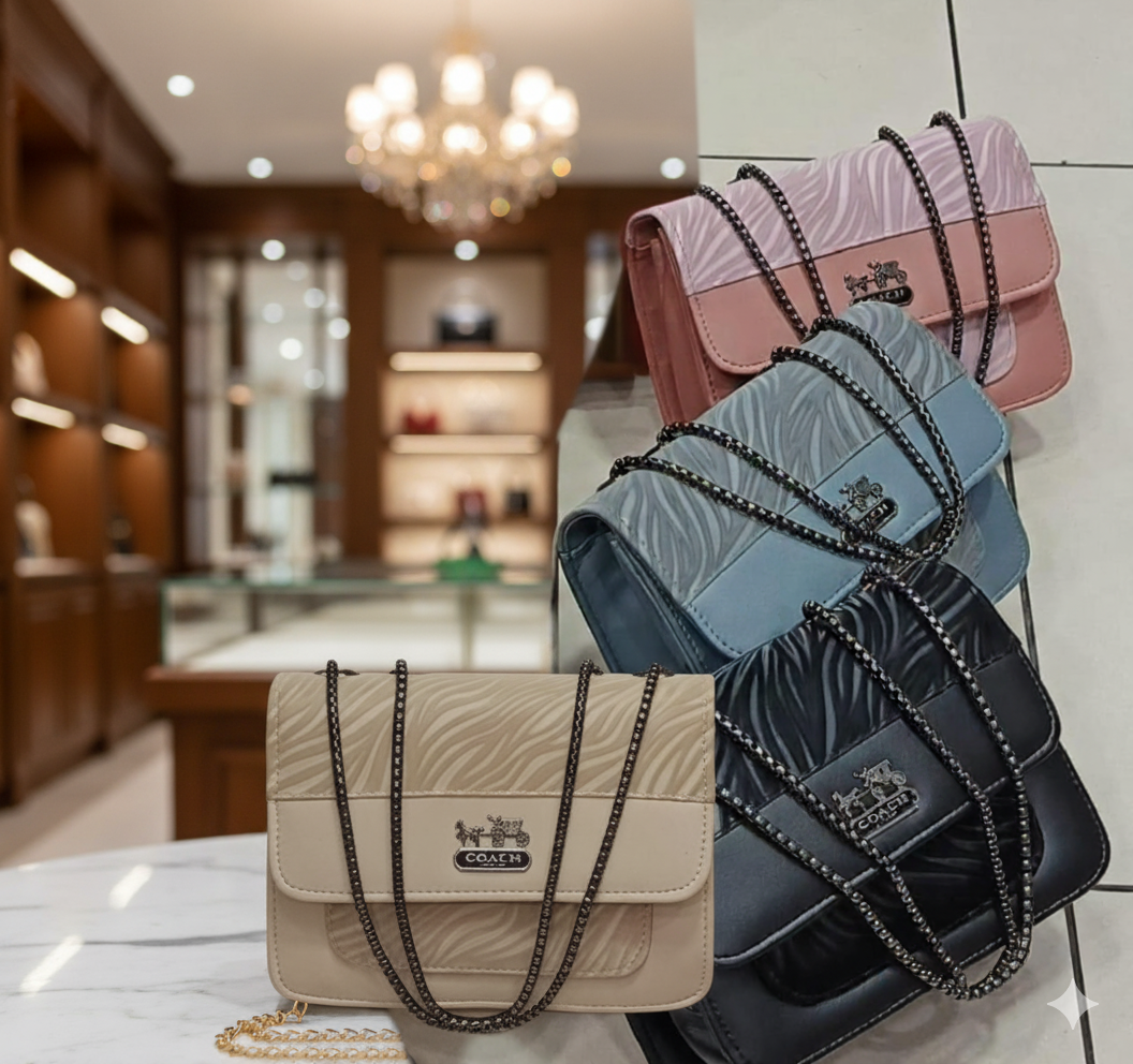 Print Wave Coach Cross body Bag