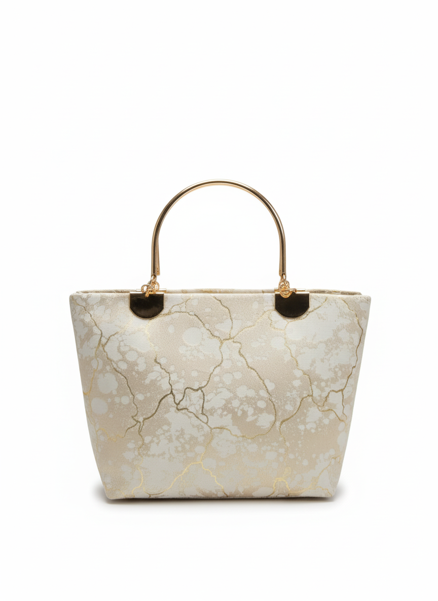 Marble Printed Velvet Shoulder/Hand Bags (Free Shipment)