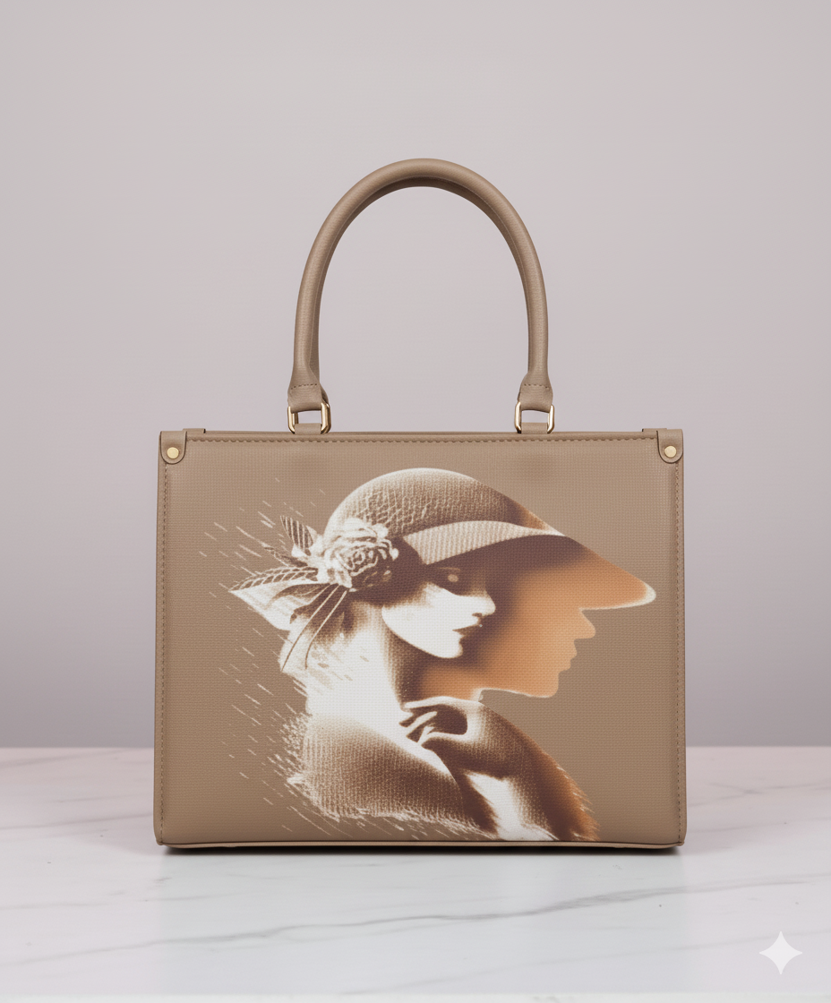 Elegant Shadow Tote Bags