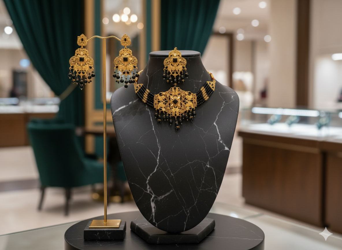 Traditional Bridal Choker Set Jewelry