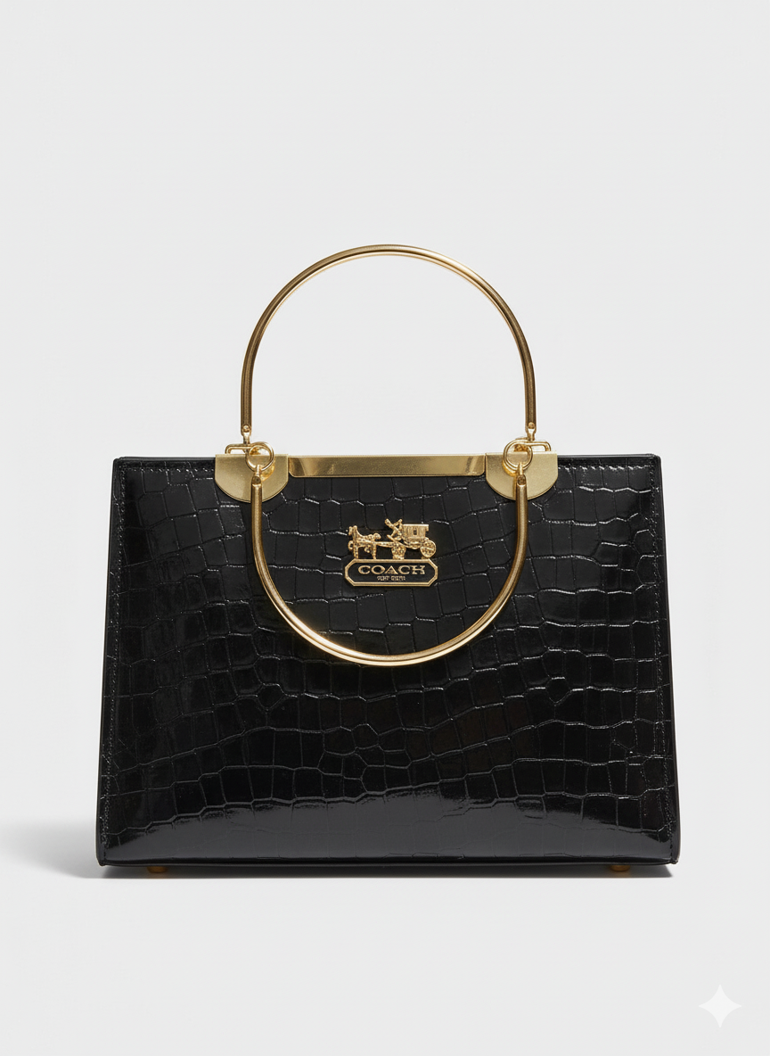 Royal Croc Charm Hand Bags