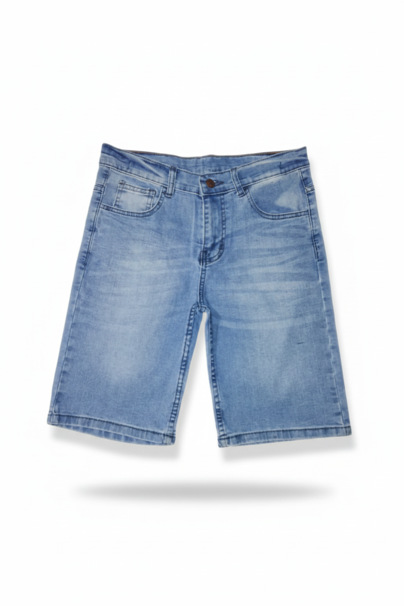 Kids Denim Sky Blue Jeans Shorts