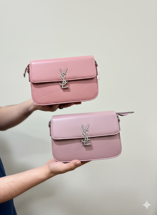 Elegance Logo Flap Shoulder / Hand Bags