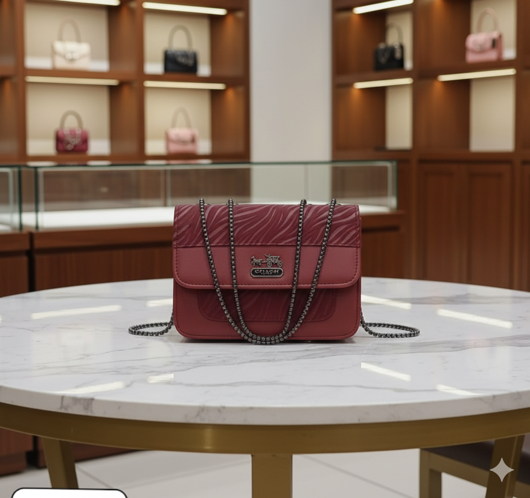 Print Wave Coach Cross body Bag