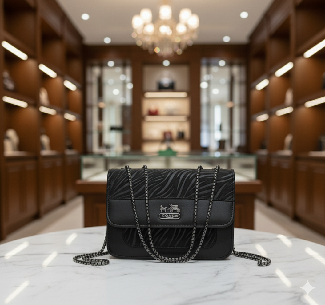 Print Wave Coach Cross body Bag