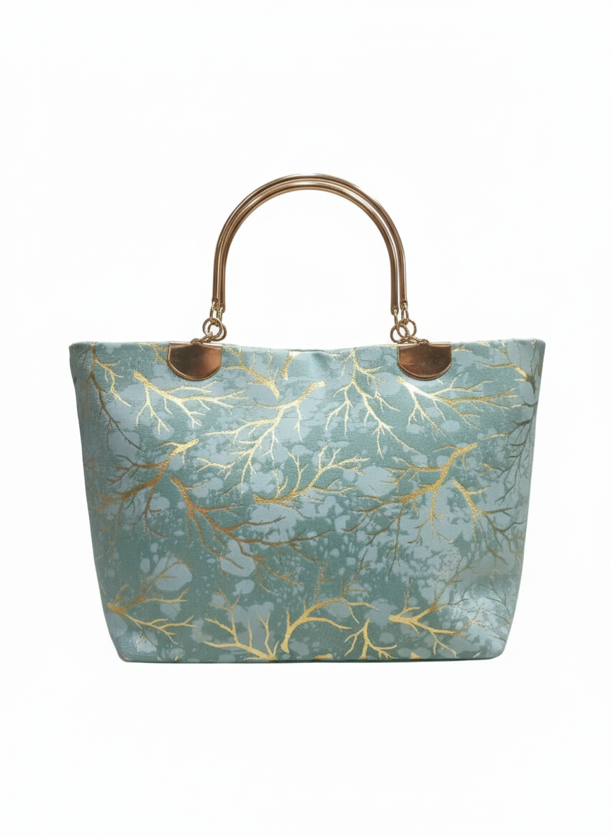 Marble Printed Velvet Shoulder/Hand Bags (Free Shipment)