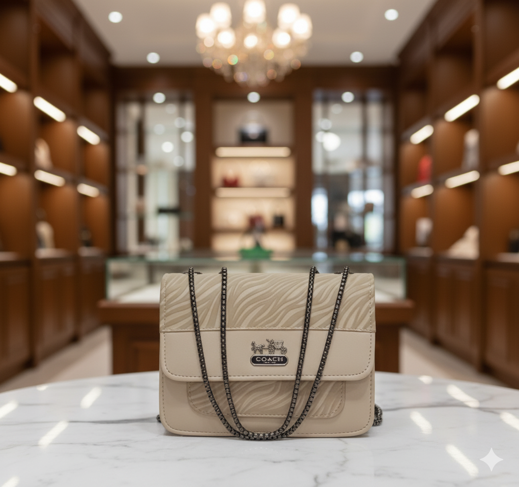 Print Wave Coach Cross body Bag