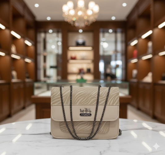 Print Wave Coach Cross body Bag