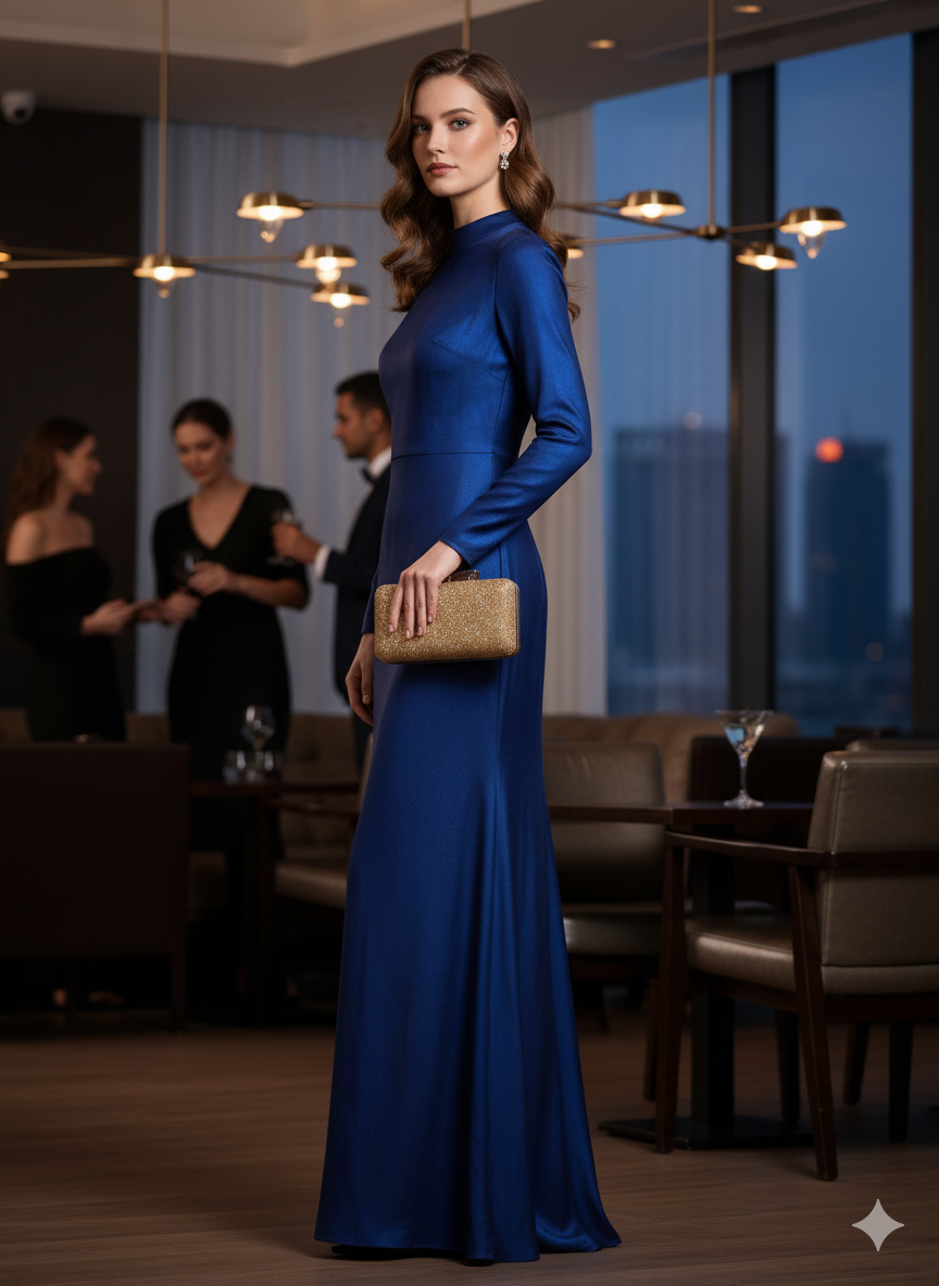 Crystal Bow Elegance Clutch / Bag