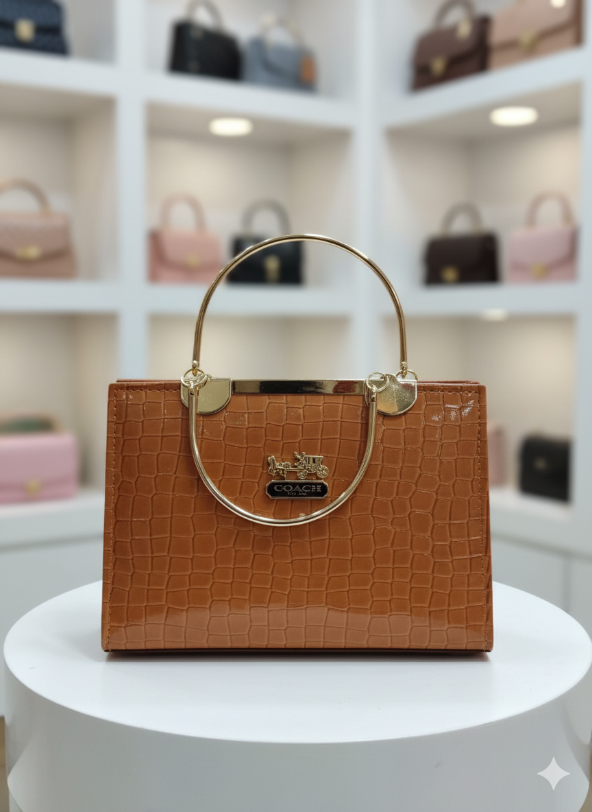 Royal Croc Charm Hand Bags
