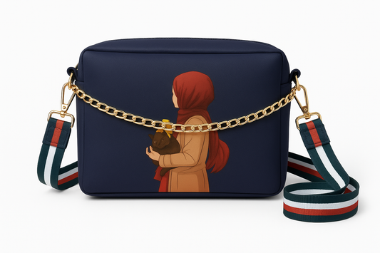 Hijabi Muse Navy cross Body / Bag