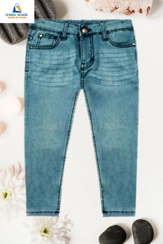 Boys Slim Fit Jeans – Sky Blue