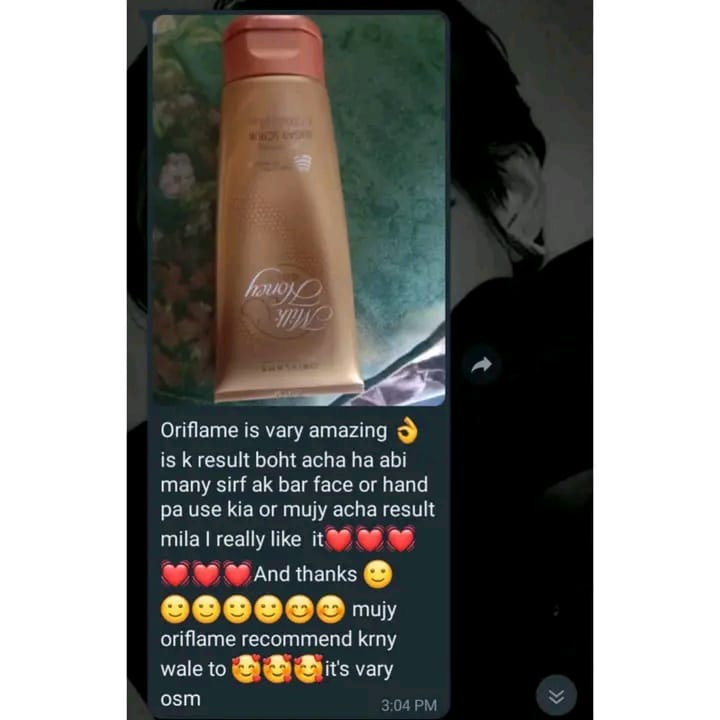 Oriflame Milk & Honey Gold Sugar Scrub Original