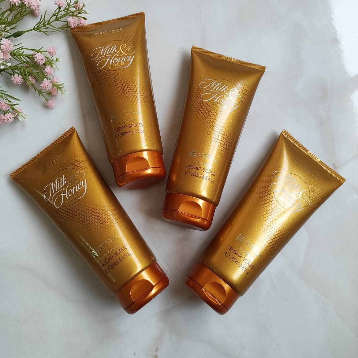 Oriflame Milk & Honey Gold Sugar Scrub Original