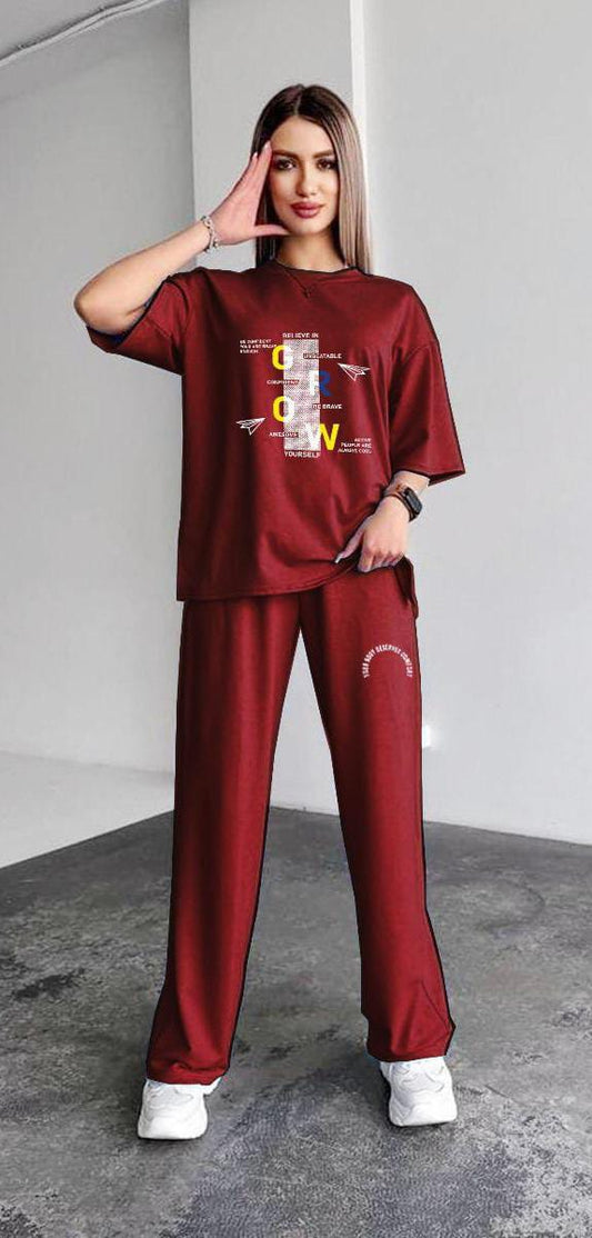 Ladies Branded Cotton Trouser Shirt / Night Wear