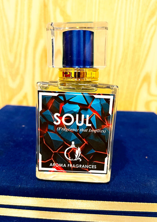 SOUL luxurious perfume featuring notes of saffron, bergamot and cedarwood Long Lasting Perfumes (Free Shipment)
