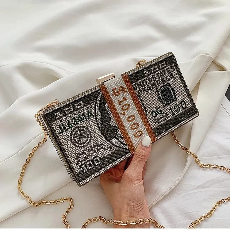 Fancy Trending 100$ Dollar Clutch / Bag Free Shipment
