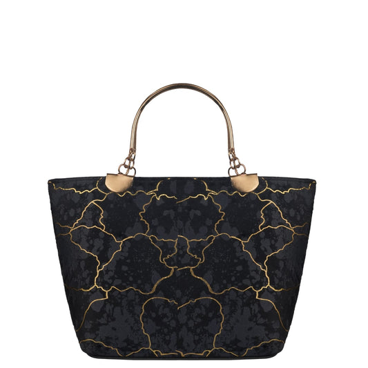 Marble Printed Velvet Shoulder/Hand Bags (Free Shipment)
